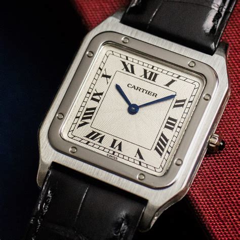 cartier watch platinum plate